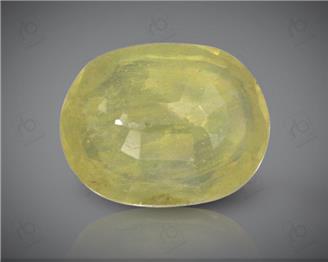 NATURAL HEATED AND TREATED Yellow Sapphire / Pukhraj (B) 3.47 CTS ( 71834 )